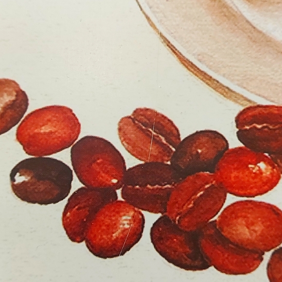 Large Retro 'Cappuccino' Tin Sign - Picture 4 of 10